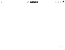 Tablet Screenshot of justlive.com